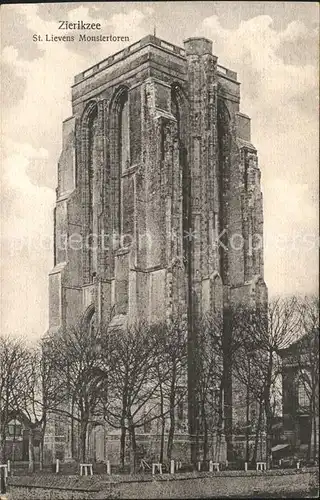 Zierikzee St Lievens Monstertoren Turm Kat. Zierikzee