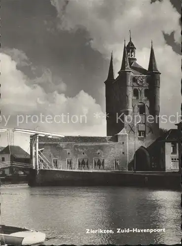 Zierikzee Zuid Havenpoort Zugbruecke Kat. Zierikzee