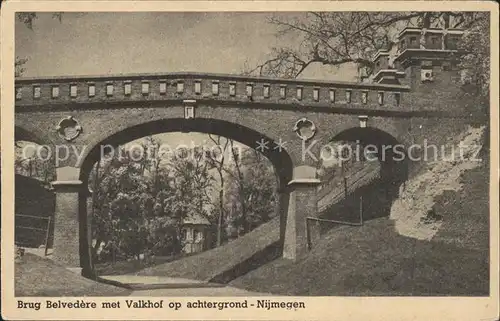 Nijmegen Brug Belvedere Valkhof  Kat. Nimwegen Nijmegen