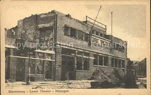 Nijmegen Marienburg Luxor Theater Ruine Kat. Nimwegen Nijmegen