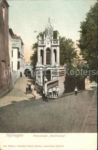 Nijmegen Pensionaat Marienburg Kat. Nimwegen Nijmegen