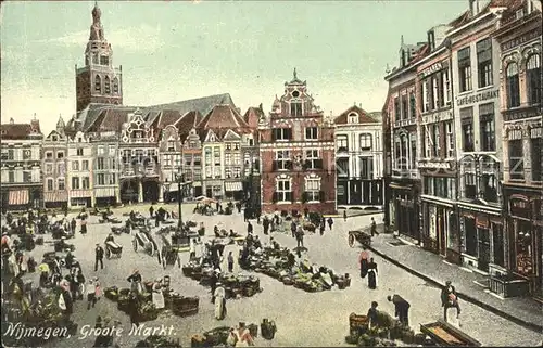 Nijmegen Groote Markt Kat. Nimwegen Nijmegen