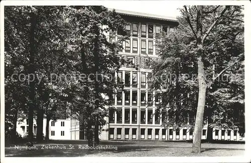 Nijmegen Ziekenhuis St. Radboudstichting Kat. Nimwegen Nijmegen