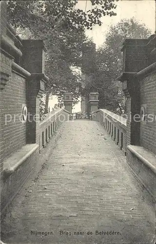 Nijmegen Brug Belvedere Kat. Nimwegen Nijmegen