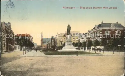 Nijmegen Bisschop Hamer Monument Kat. Nimwegen Nijmegen