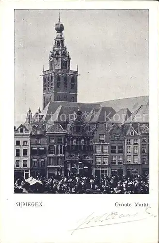 Nijmegen Groote Markt Kat. Nimwegen Nijmegen