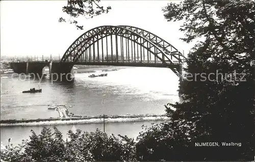 Nijmegen Waalbrug Kat. Nimwegen Nijmegen