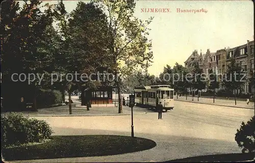 Nijmegen Hunnerpark Strassenbahn Kat. Nimwegen Nijmegen