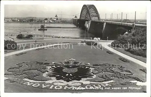 Nijmegen Waalbrug  Kat. Nimwegen Nijmegen