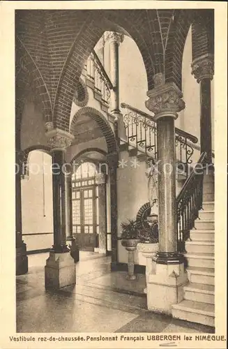 Nijmegen Vestibule Pensionat Francais Ubbergen Kat. Nimwegen Nijmegen