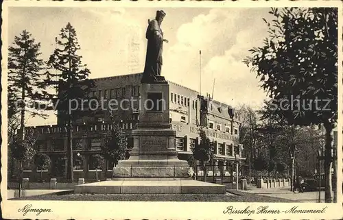 Nijmegen Bisschop Hamer Monument Kat. Nimwegen Nijmegen