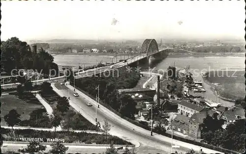 Nijmegen Waalbrug Kat. Nimwegen Nijmegen