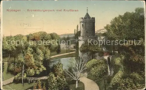 Nijmegen Kronenburgerpark Kruittoren Kat. Nimwegen Nijmegen