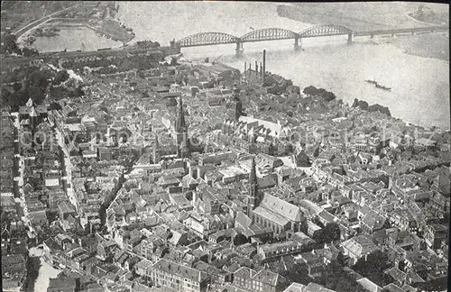 Nijmegen Ortsansicht Bruecke Kat. Nimwegen Nijmegen