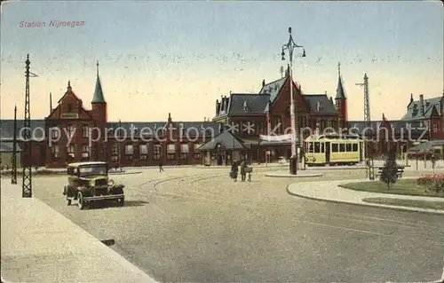 Nijmegen Station Strassenbahn Auto Kat. Nimwegen Nijmegen