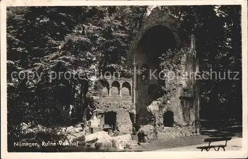 Nijmegen Ruine Valkhof  Kat. Nimwegen Nijmegen