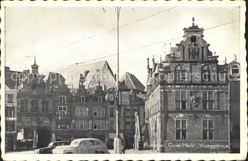 Nijmegen Grote Markt Waaggebouw Kat. Nimwegen Nijmegen