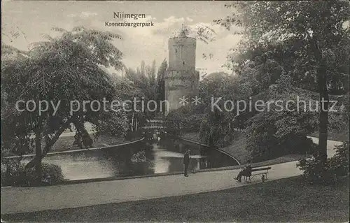 Nijmegen Kronenburgerpark Kat. Nimwegen Nijmegen