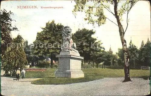 Nijmegen Kronenburgerpark  Kat. Nimwegen Nijmegen