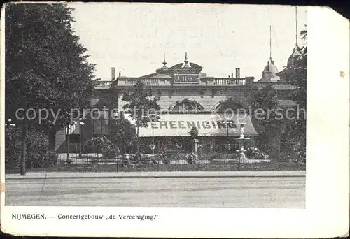 Nijmegen Concertgebouw Vereeniging Kat. Nimwegen Nijmegen