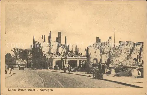 Nijmegen Landge Burchstraat Ruine Kat. Nimwegen Nijmegen