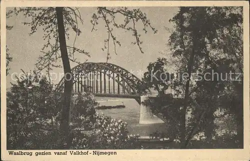 Nijmegen Waalbrug Valkhof  Kat. Nimwegen Nijmegen