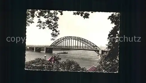 Nijmegen Waalbrug Dampfer Kat. Nimwegen Nijmegen