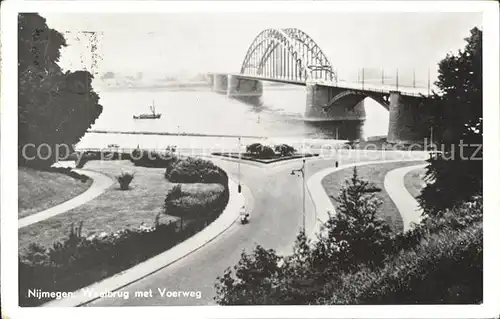 Nijmegen Waalbrug Voerweg  Kat. Nimwegen Nijmegen