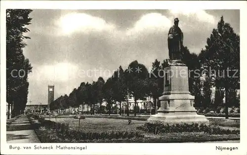 Nijmegen Burg Schaeck Mathonsingel Kat. Nimwegen Nijmegen