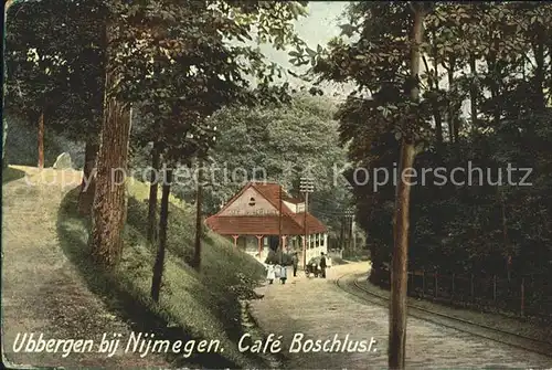 Nijmegen Ubbergen Cafe Boschlust Kat. Nimwegen Nijmegen