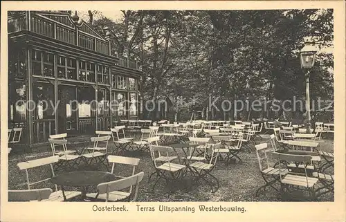 Oosterbeek Terras Uitspanning Westerbouwing Kat. Oosterbeek