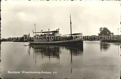 Oosterbeek Bootdienst Westerbouwing Arnhem Kat. Oosterbeek
