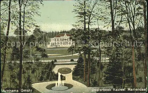 Oosterbeek Kasteel Mariendaal Kat. Oosterbeek