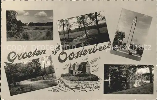 Oosterbeek Denkmal Teich Teilansichten Kat. Oosterbeek