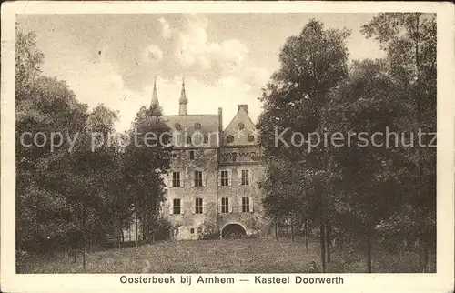 Oosterbeek Kasteel Doorwerth Kat. Oosterbeek