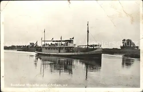 Oosterbeek Bootdienst Westerbouwing Arnhem Kat. Oosterbeek