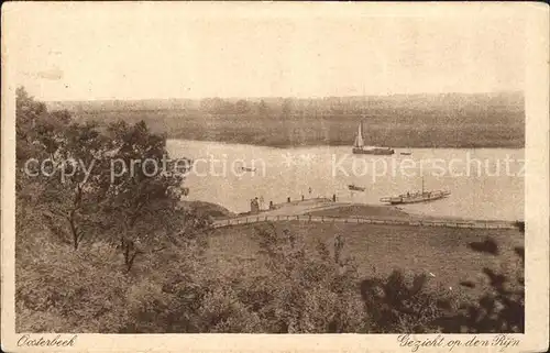 Oosterbeek Rijn Segelboot  Kat. Oosterbeek