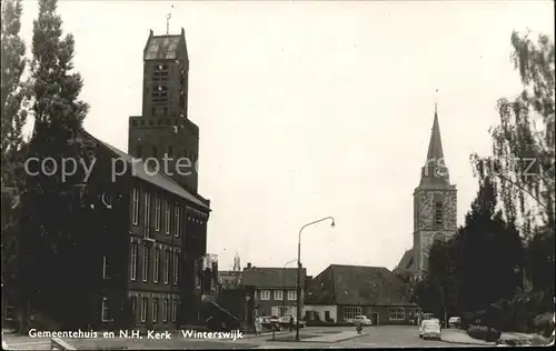 Winterswijk Gemeentehuis N.H. Kerk Kat. Winterswijk