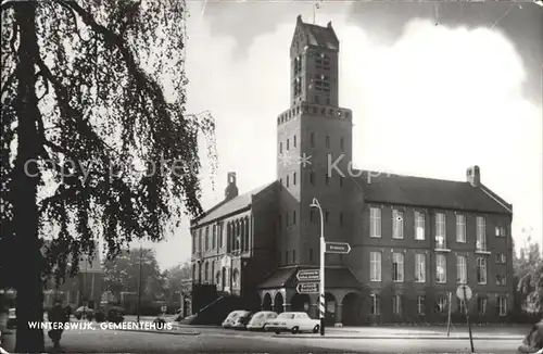 Winterswijk Gemeentehuis Kat. Winterswijk