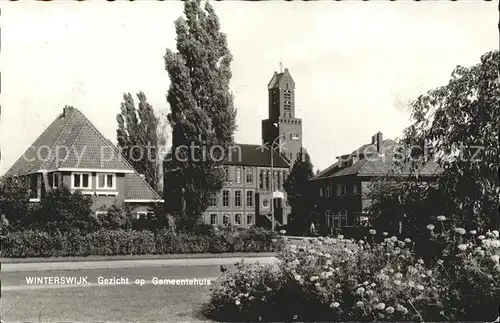 Winterswijk Gemeentehuis Kat. Winterswijk