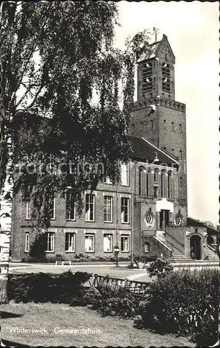 Winterswijk Gemeentehuis Kat. Winterswijk