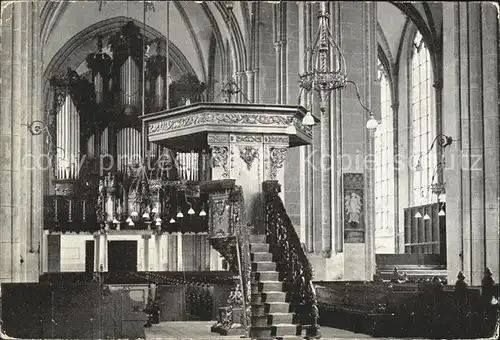 Zutphen Interieur St. Walburgskerkk  Kat. Zutphen