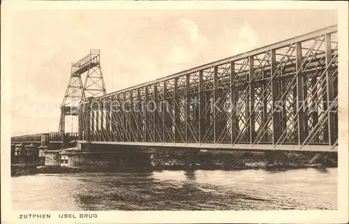 Zutphen Ijsel Brug Kat. Zutphen