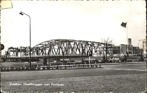 Zutphen Ijsselbruggen Paviljoen Kat. Zutphen