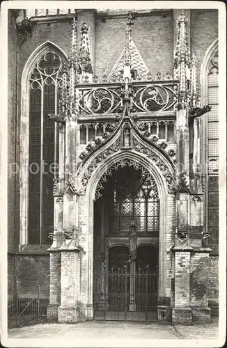 Zutphen Mariaportaal St. Walburgskerk Kat. Zutphen