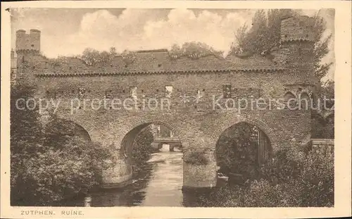 Zutphen Ruine Kat. Zutphen