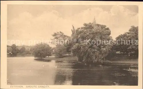 Zutphen Groote Gracht Kat. Zutphen