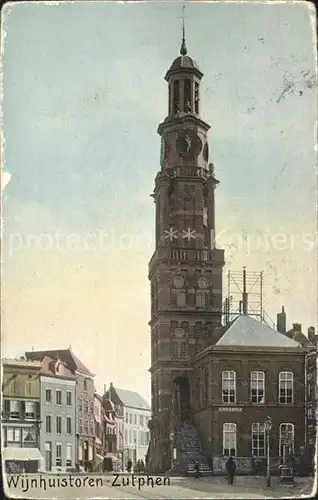 Zutphen Wijnhuistoren Kat. Zutphen