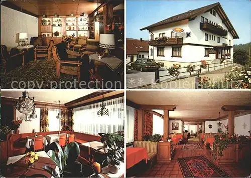 Baiersbronn Schwarzwald Gaestehaus Gaiser Hotel Garni  Kat. Baiersbronn
