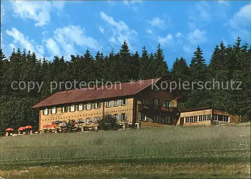 Flossenbuerg Wald Schutzhaus Silberhuette  Kat. Flossenbuerg